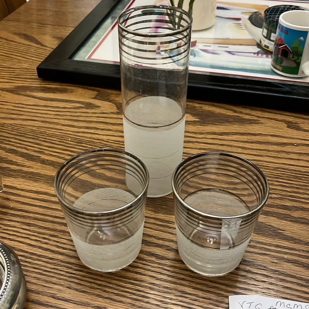 Vtg MCM barware
